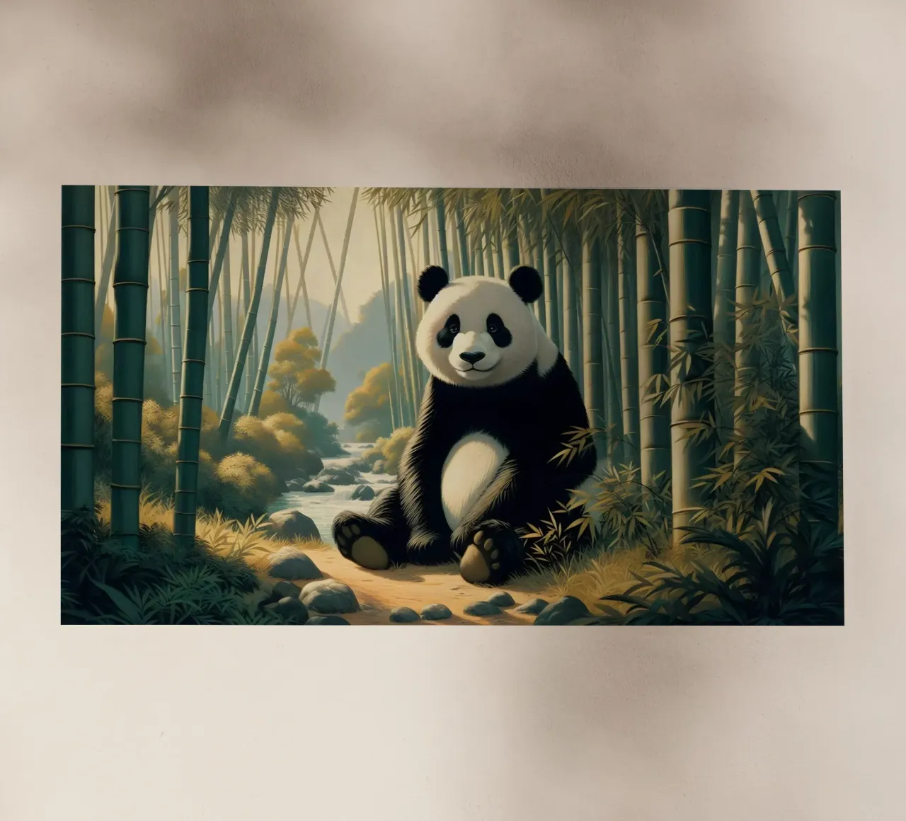 PANDA pellicola backlit da RUBIANT ART