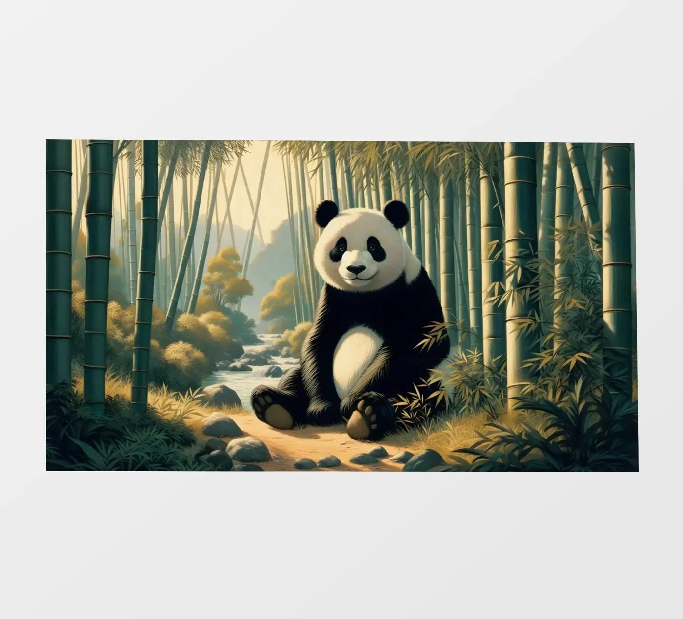 PANDA pellicola backlit da RUBIANT ART