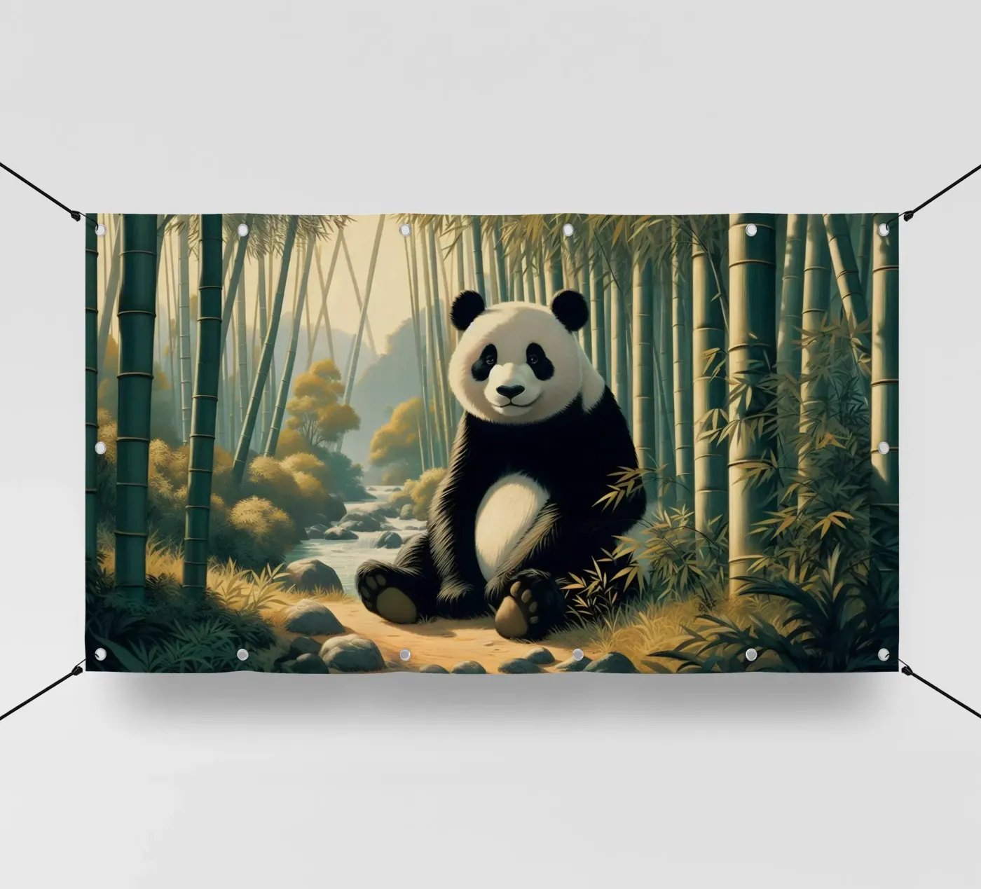 PANDA telo in pvc da RUBIANT ART