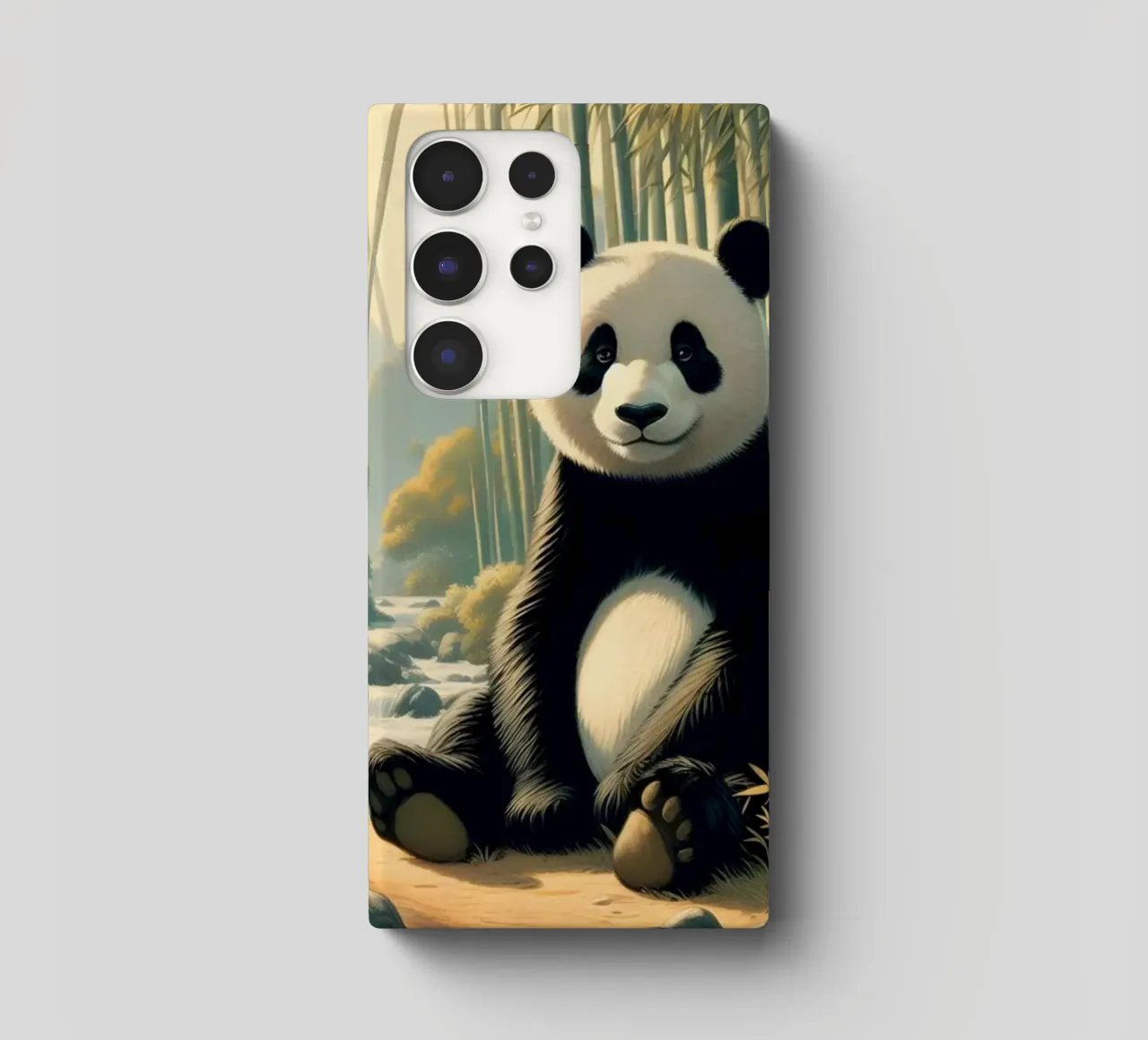 PANDA cover samsung da RUBIANT ART