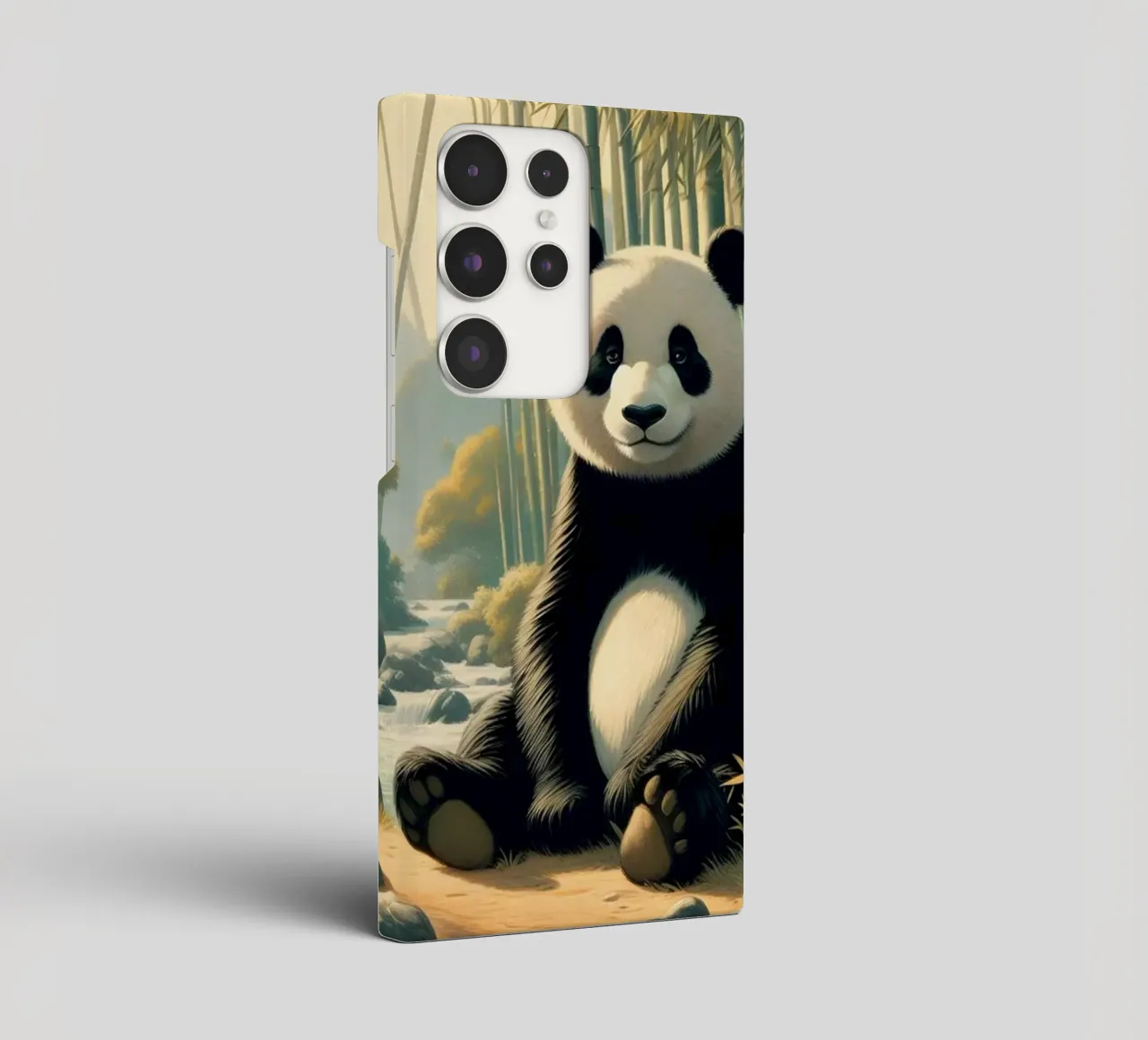 PANDA cover samsung da RUBIANT ART