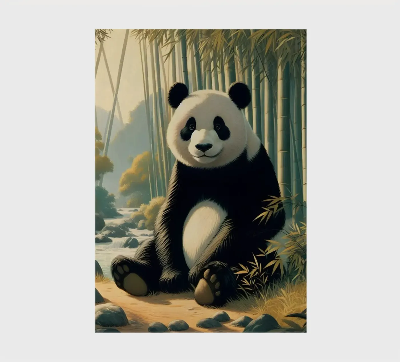 PANDA notebook by RUBIANT ART