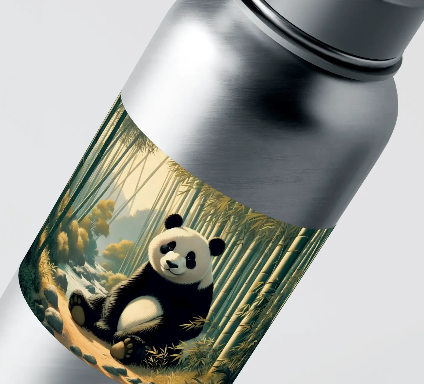 PANDA sticker by RUBIANT ART