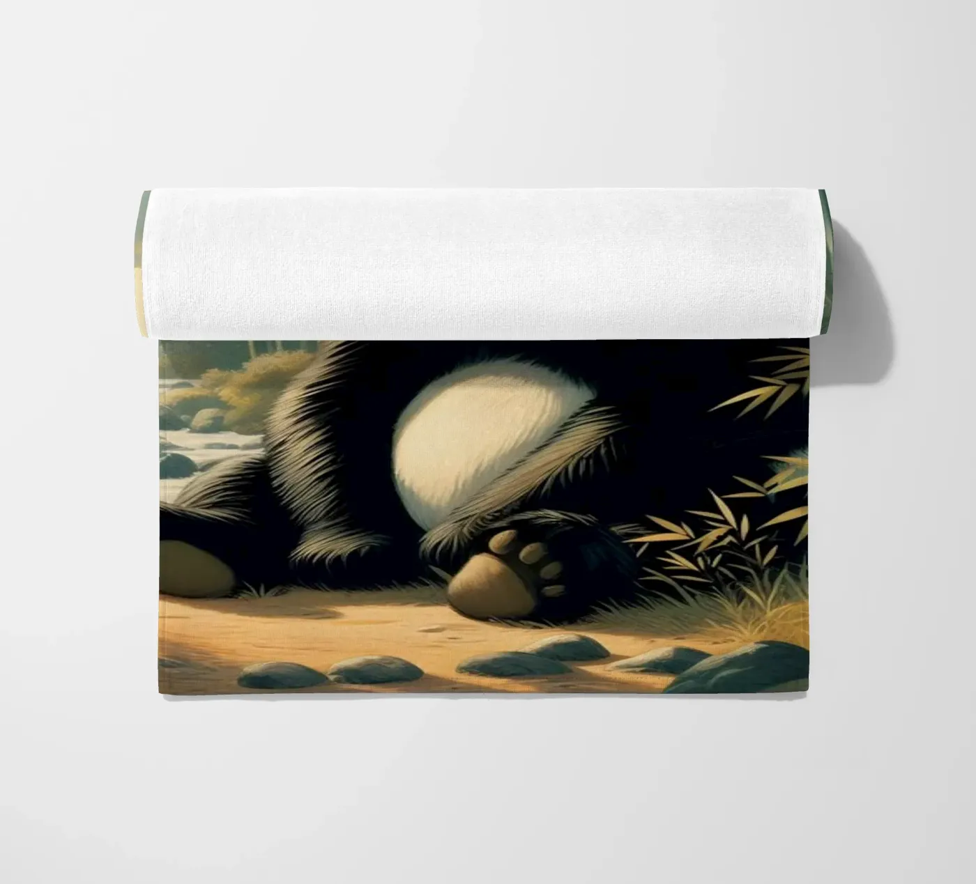 PANDA Strandtuch von RUBIANT ART