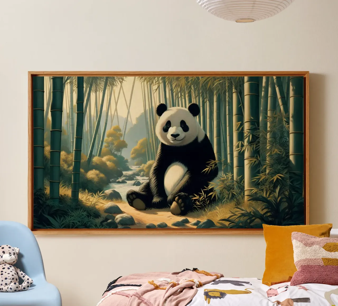 PANDA tela da RUBIANT ART