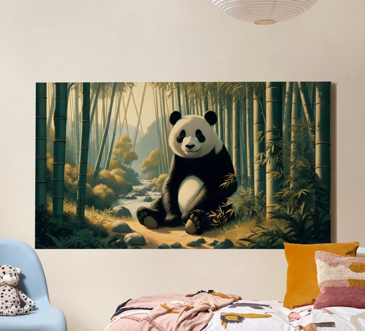 PANDA canvas van RUBIANT ART
