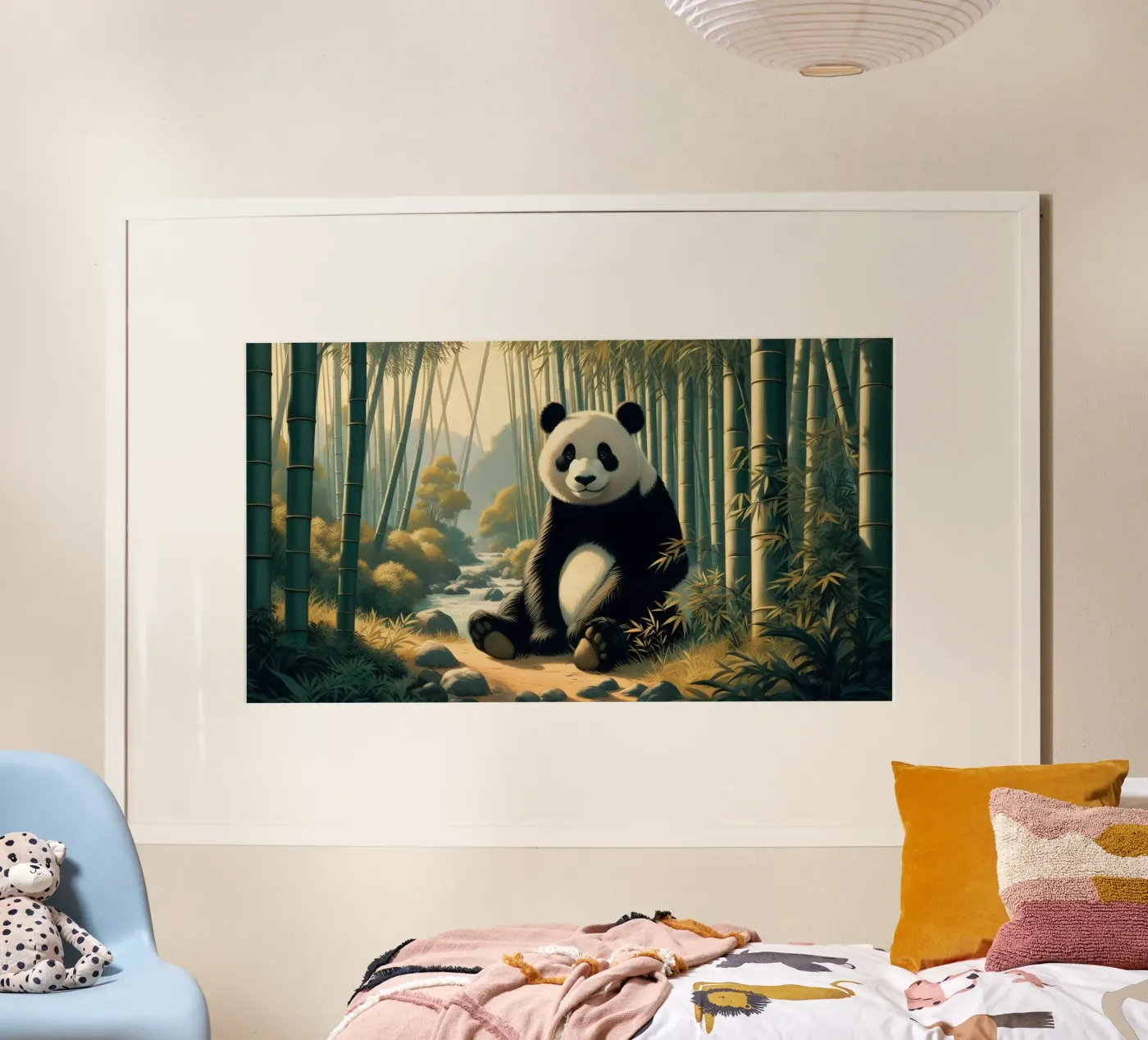 PANDA Poster von RUBIANT ART