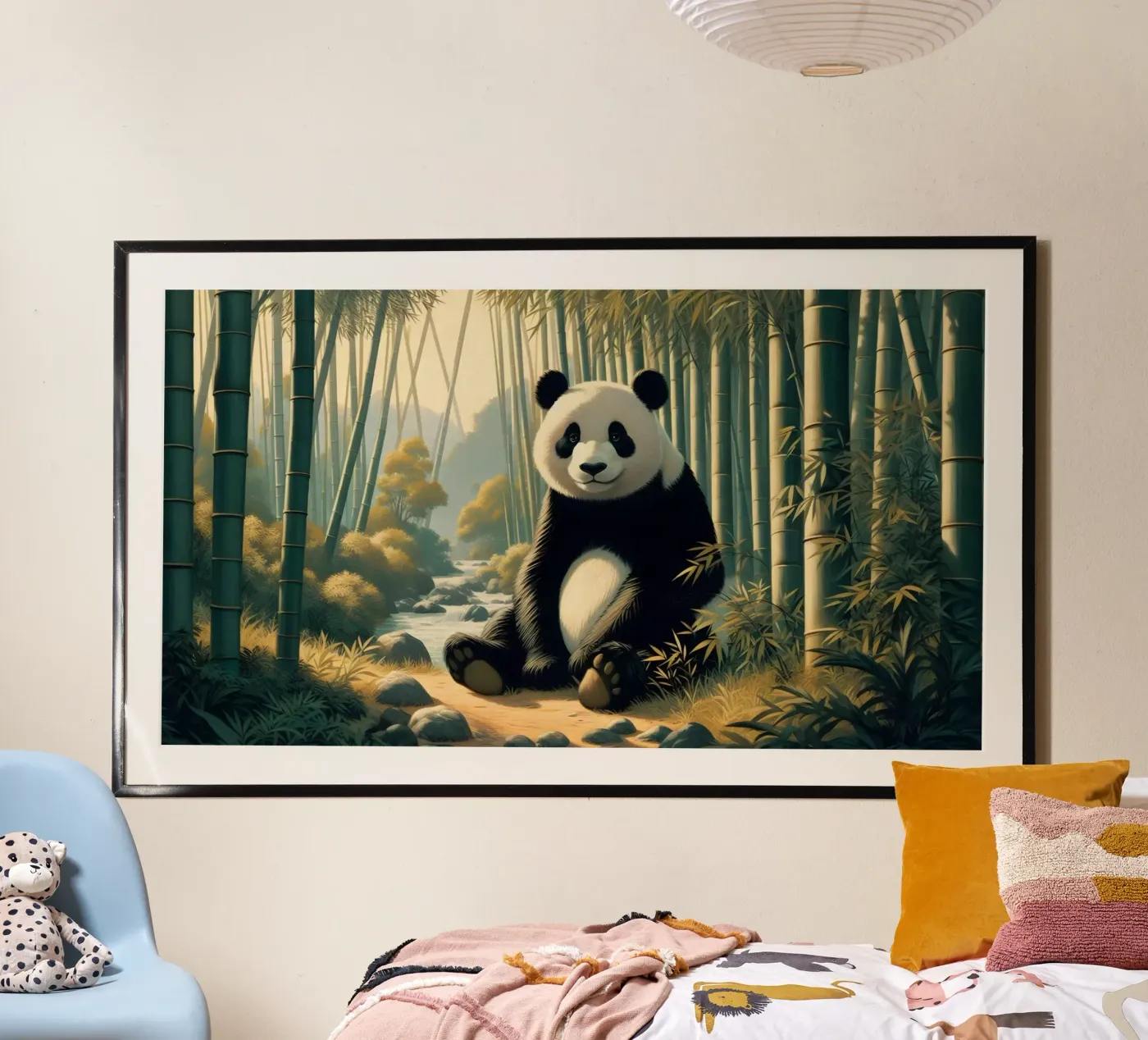 PANDA Poster von RUBIANT ART