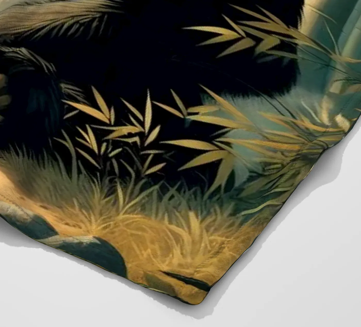 PANDA Fleecedecke von RUBIANT ART