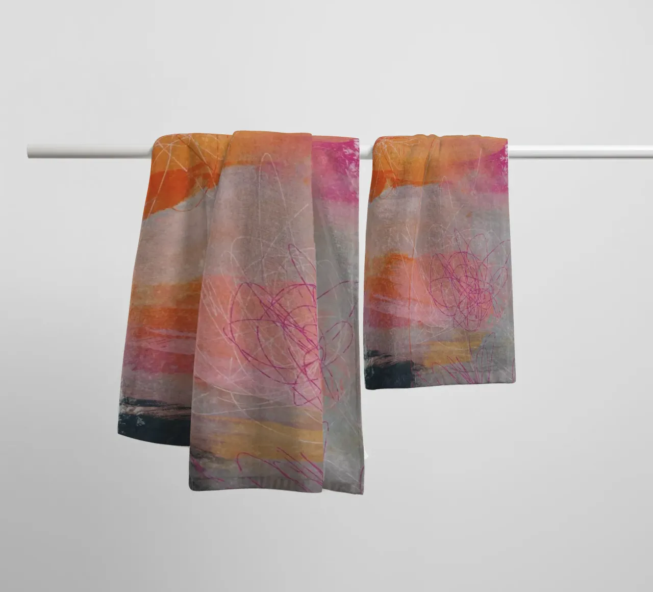 Elysium der Farben asciugamano da bagno da Annikamilla