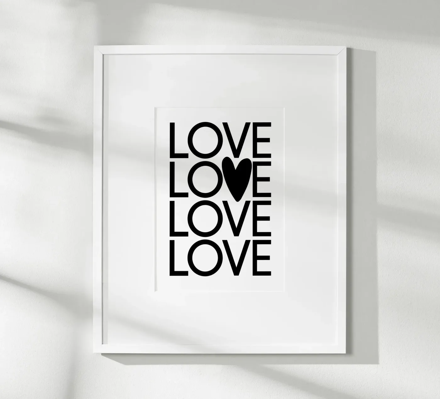 LOVE poster da STUDIO Wunderwerk