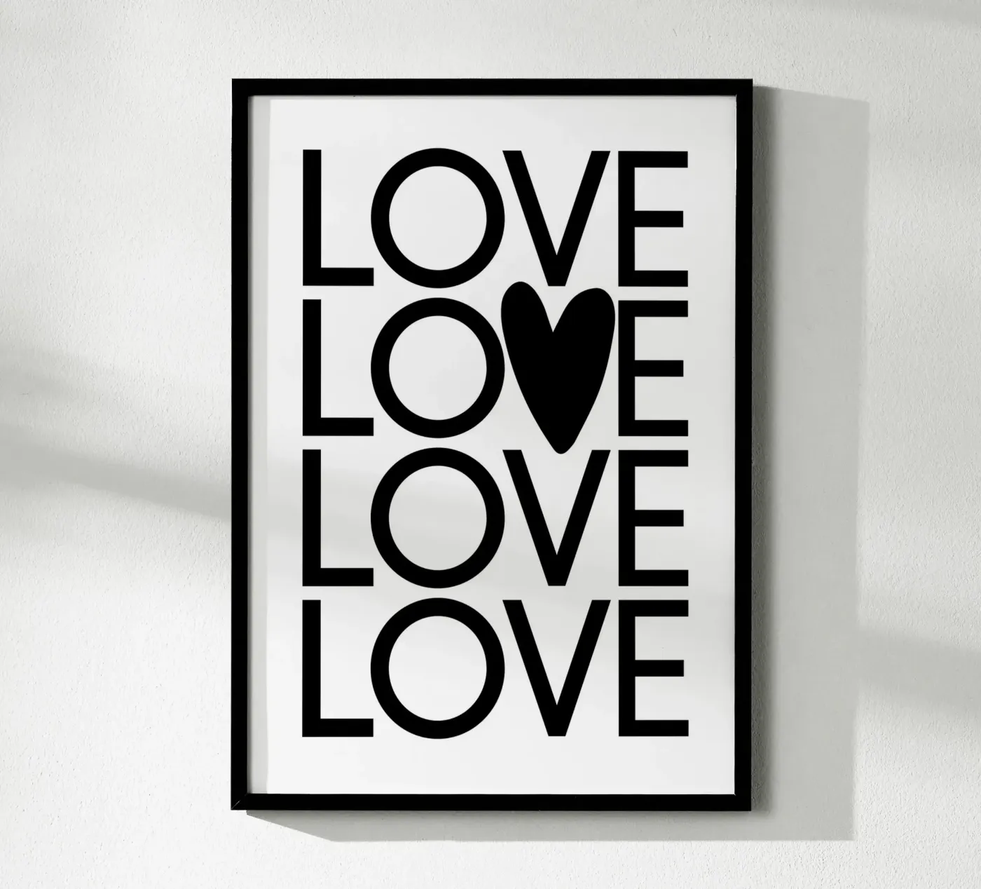 LOVE poster da STUDIO Wunderwerk