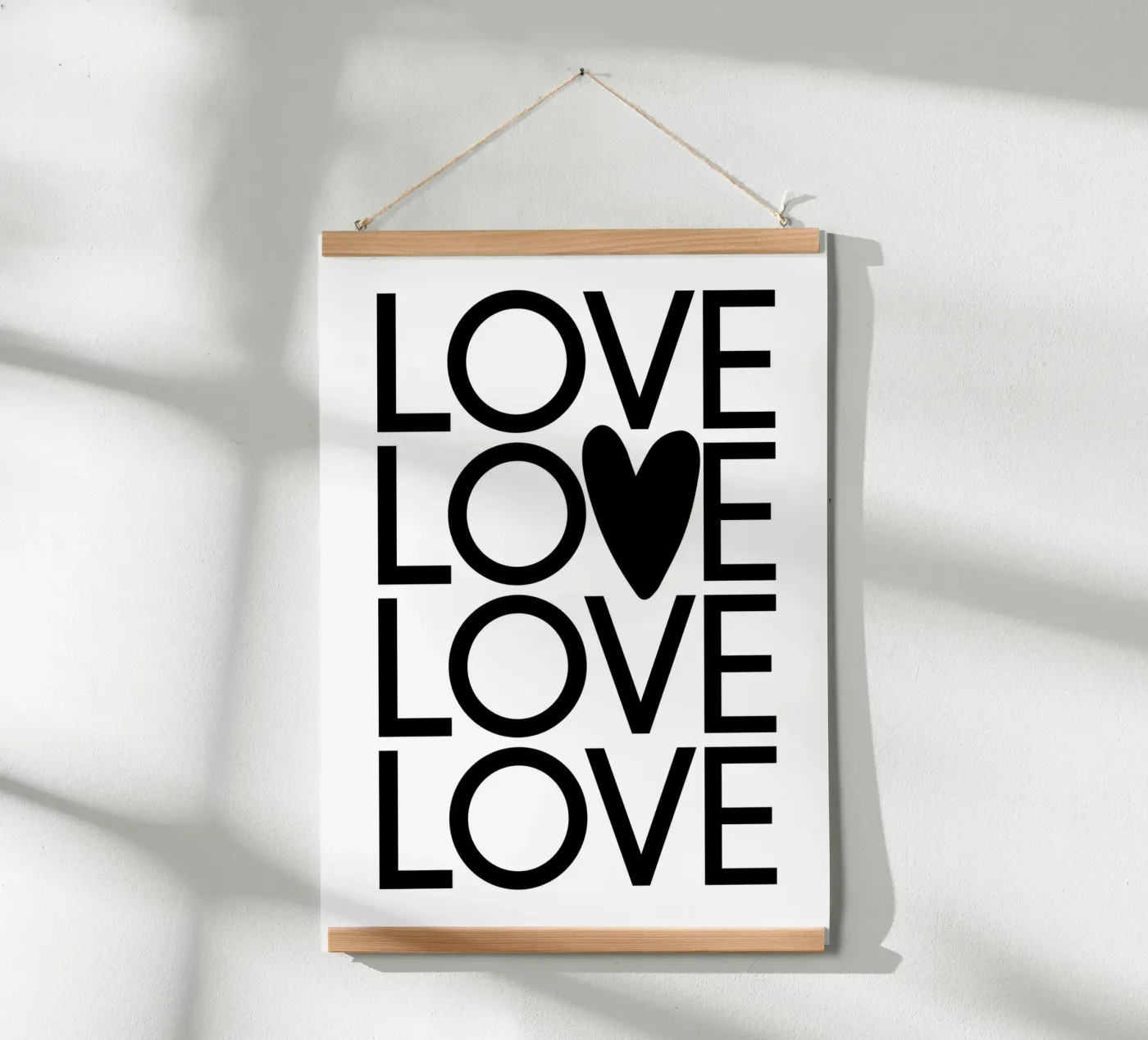 LOVE poster da STUDIO Wunderwerk