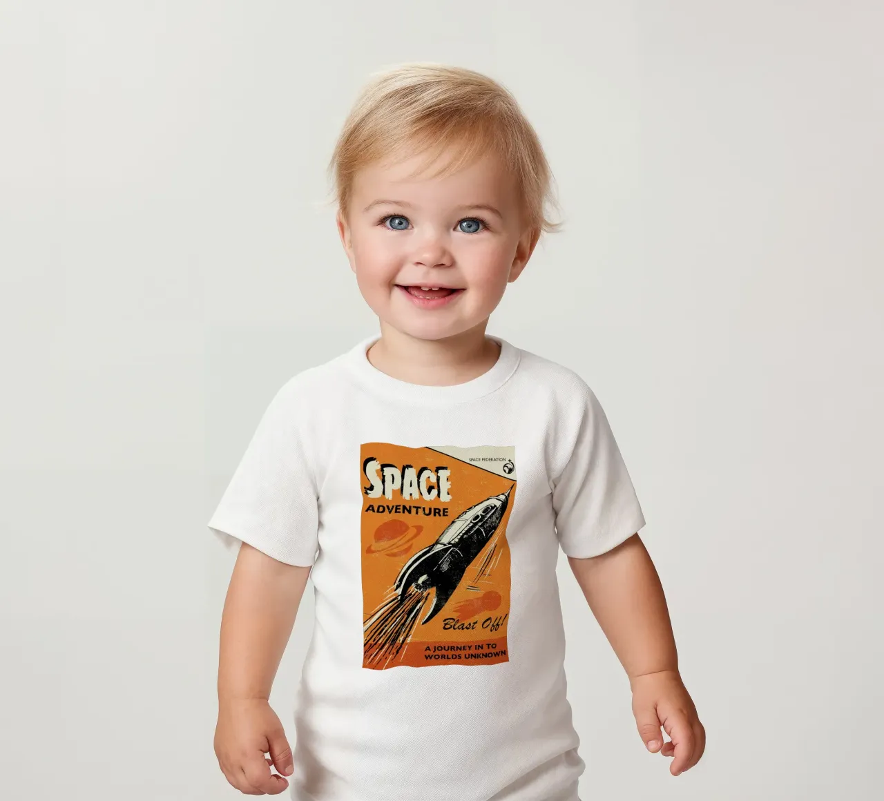 Space Adventure camiseta de bebé de Rocket68