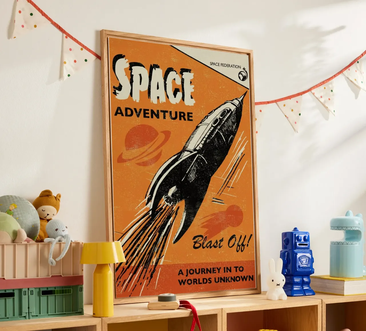 Space Adventure plexiglass da Rocket68