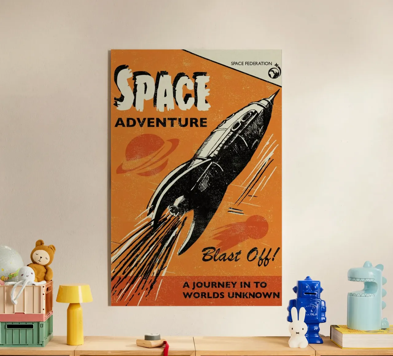 Space Adventure plexiglass da Rocket68