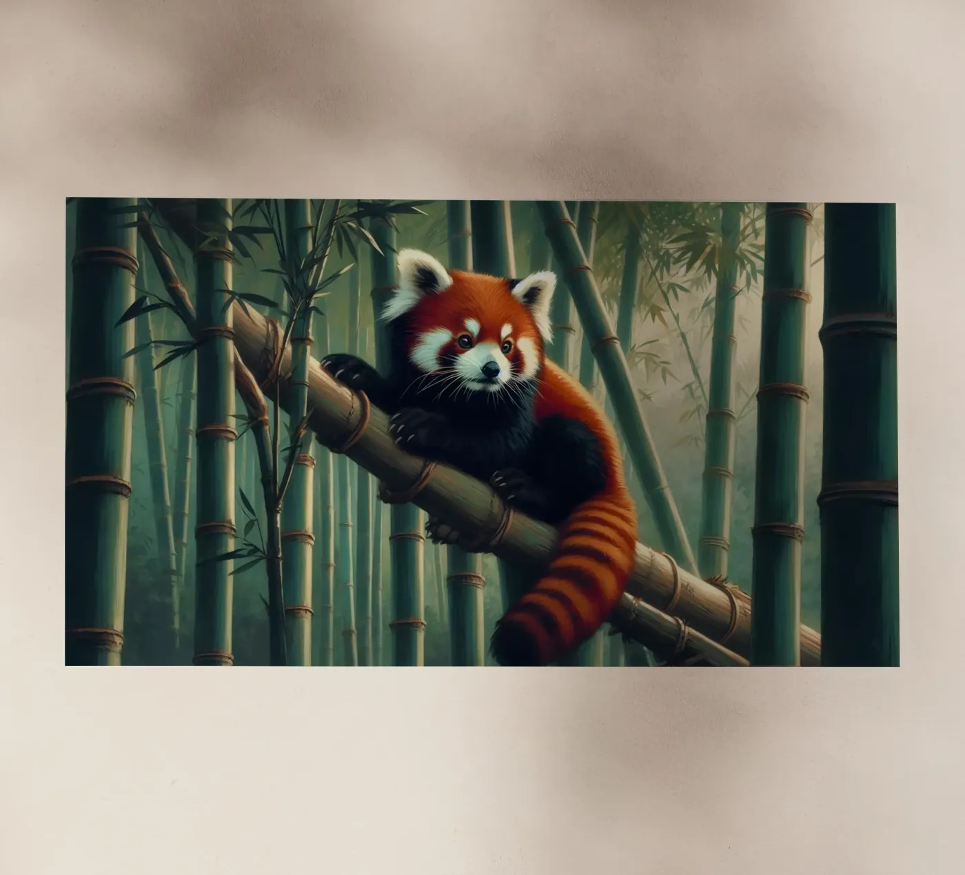 PANDA ROUX pellicola backlit da RUBIANT ART