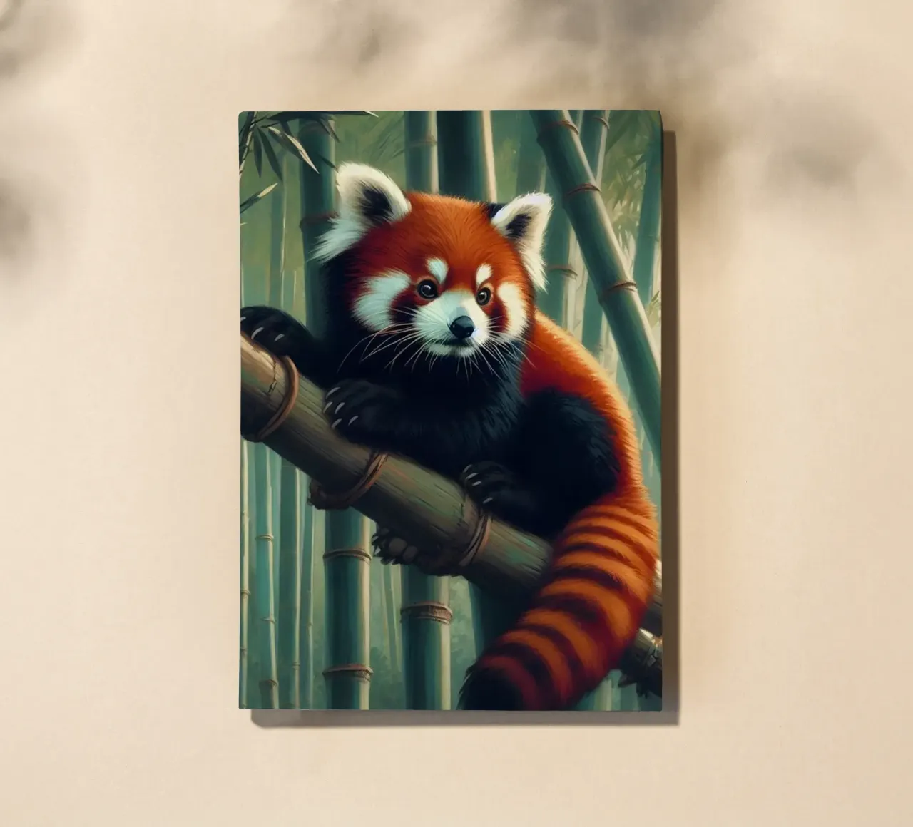 PANDA ROUX notebook by RUBIANT ART
