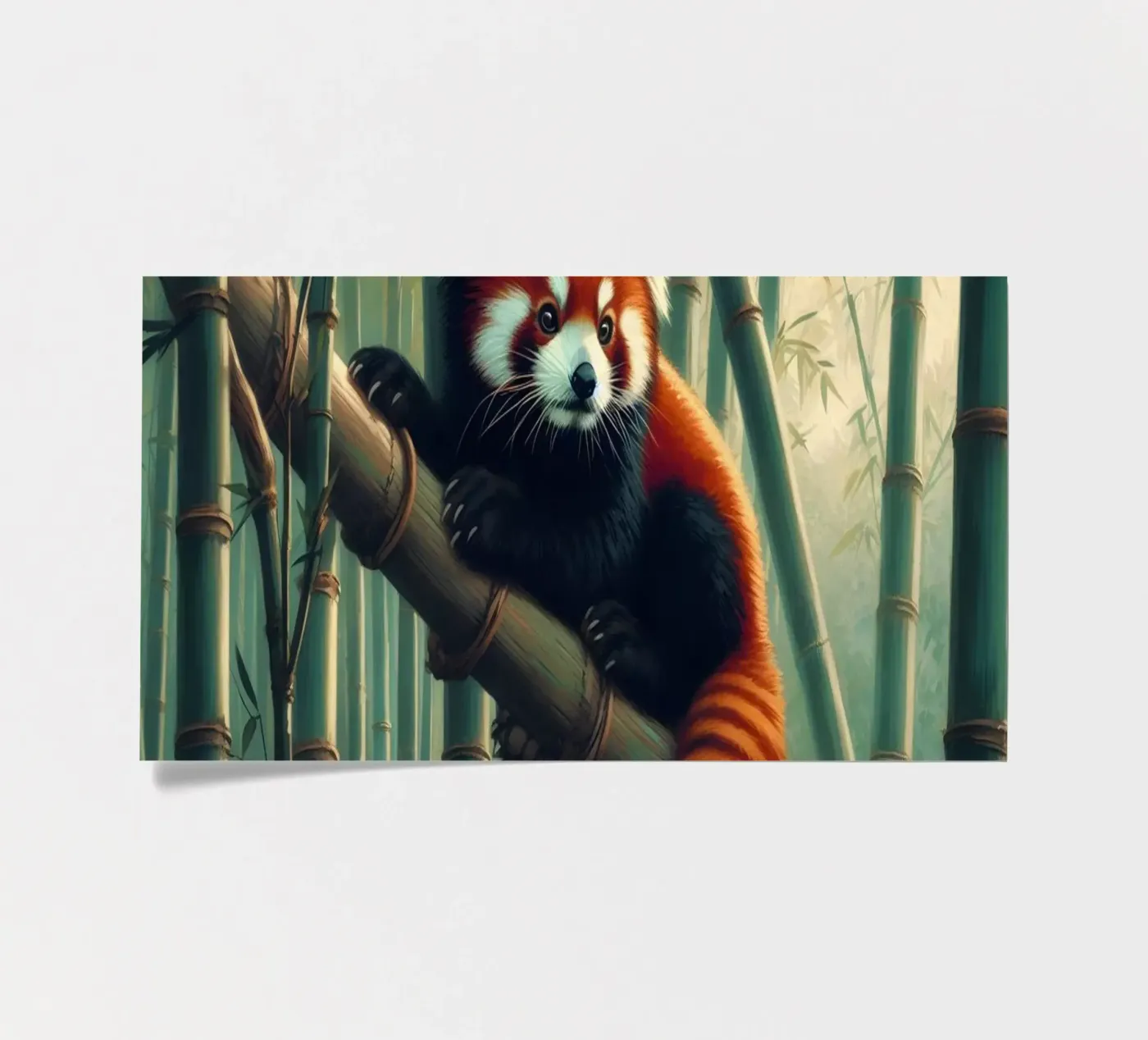 PANDA ROUX sticker sheet by RUBIANT ART
