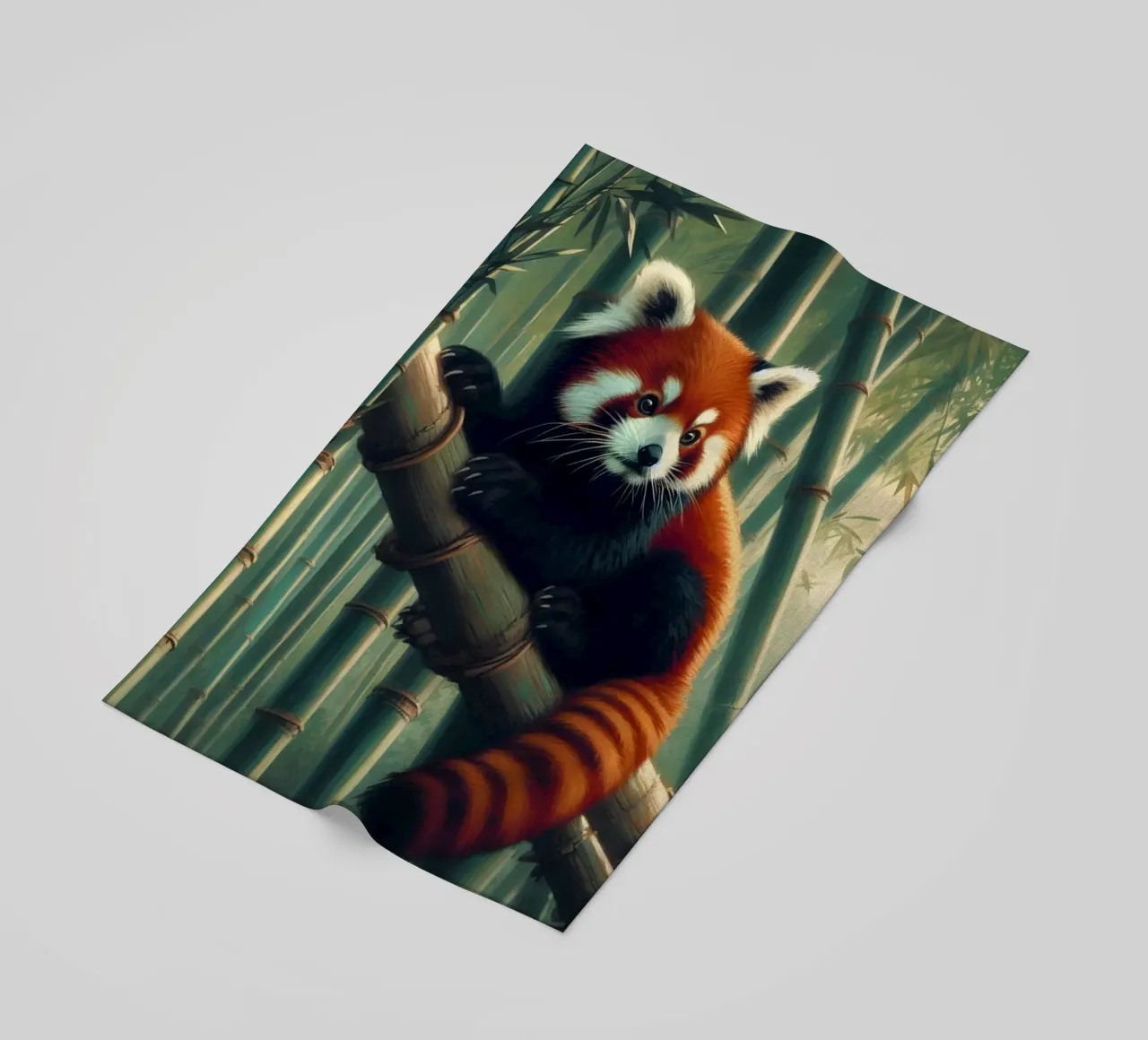 PANDA ROUX telo mare da RUBIANT ART