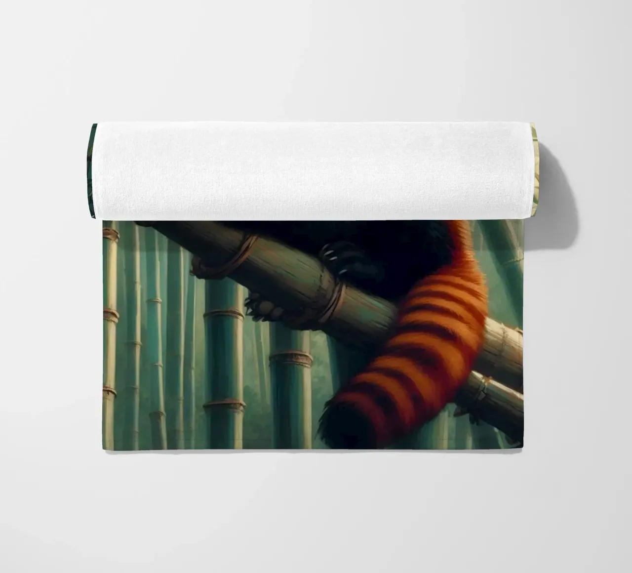 PANDA ROUX telo mare da RUBIANT ART