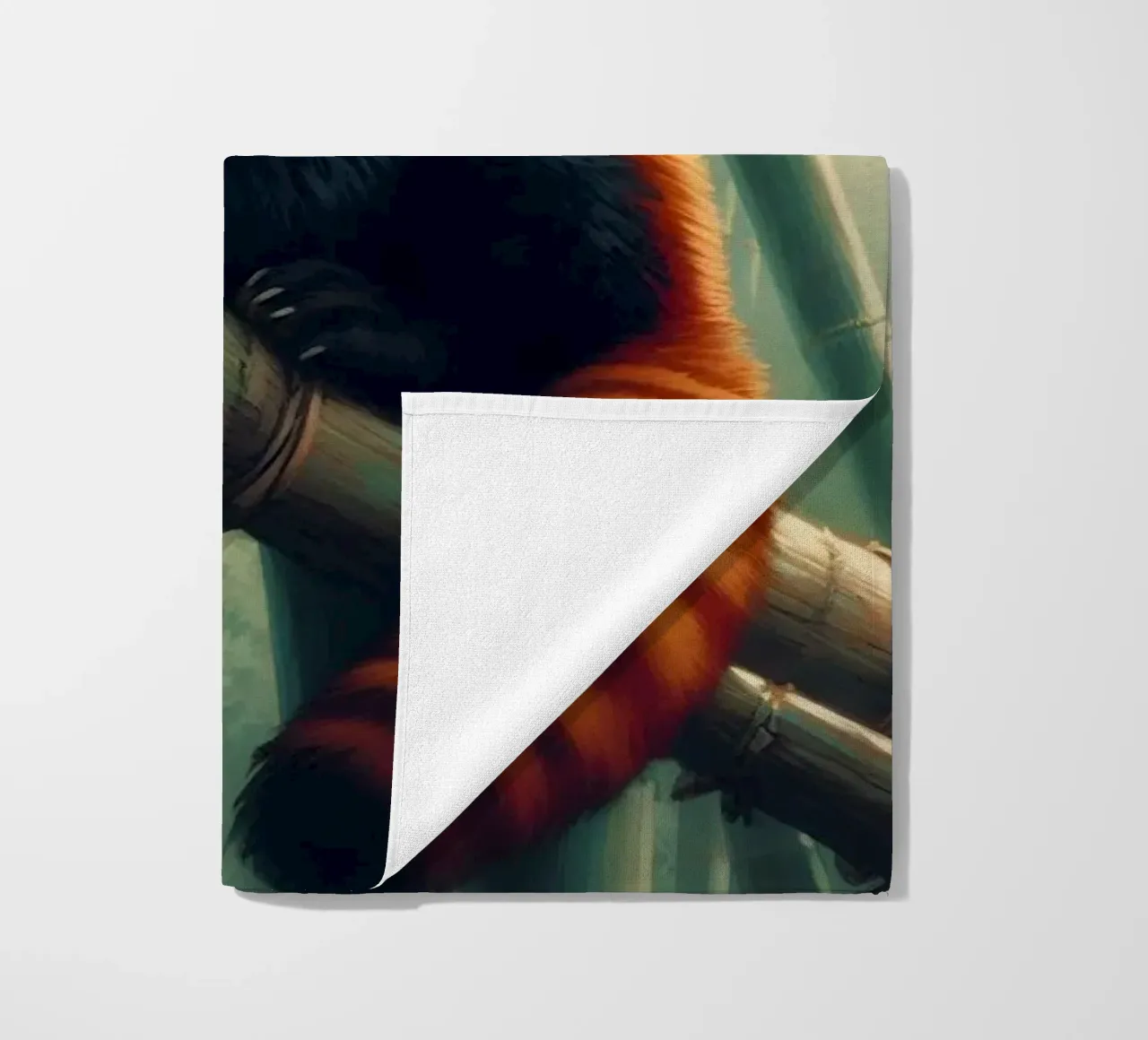 PANDA ROUX telo mare da RUBIANT ART