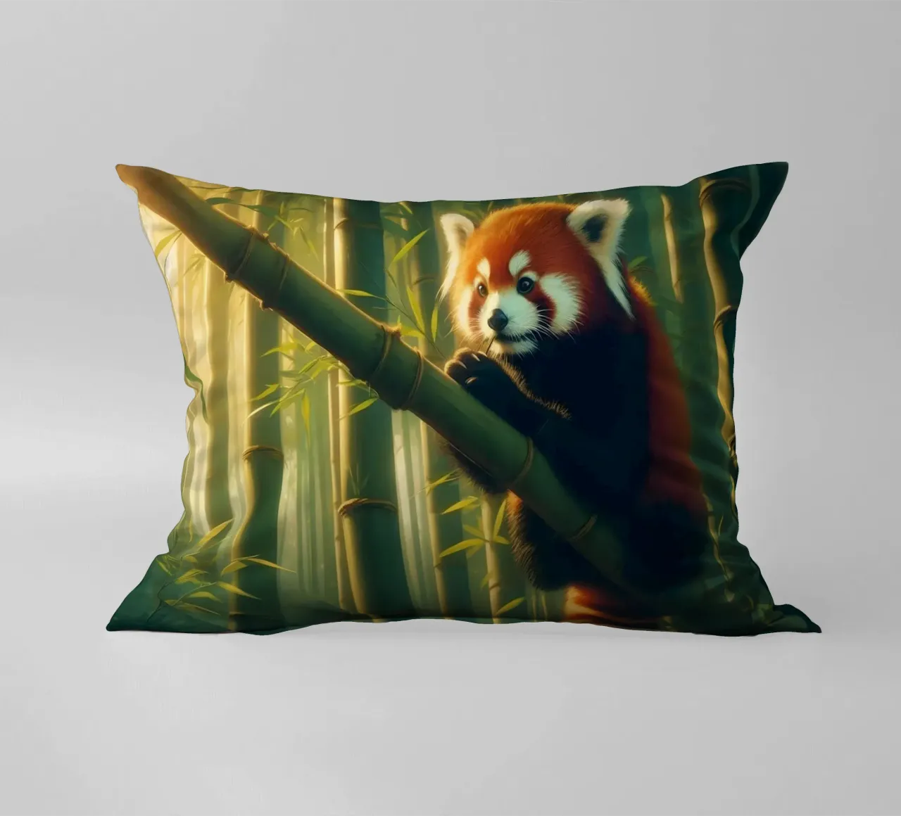 PANDA ROUX cuscino da RUBIANT ART