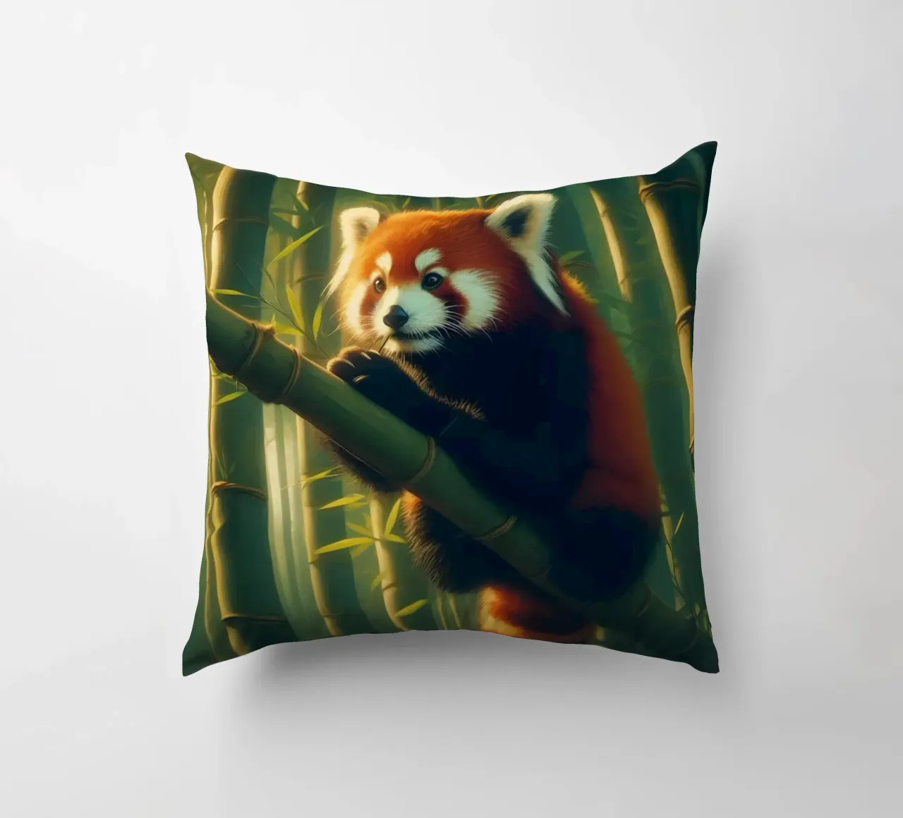 PANDA ROUX cuscino da RUBIANT ART