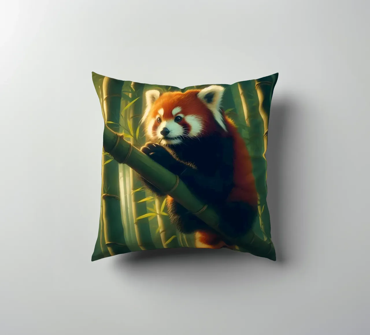 PANDA ROUX cuscino da RUBIANT ART