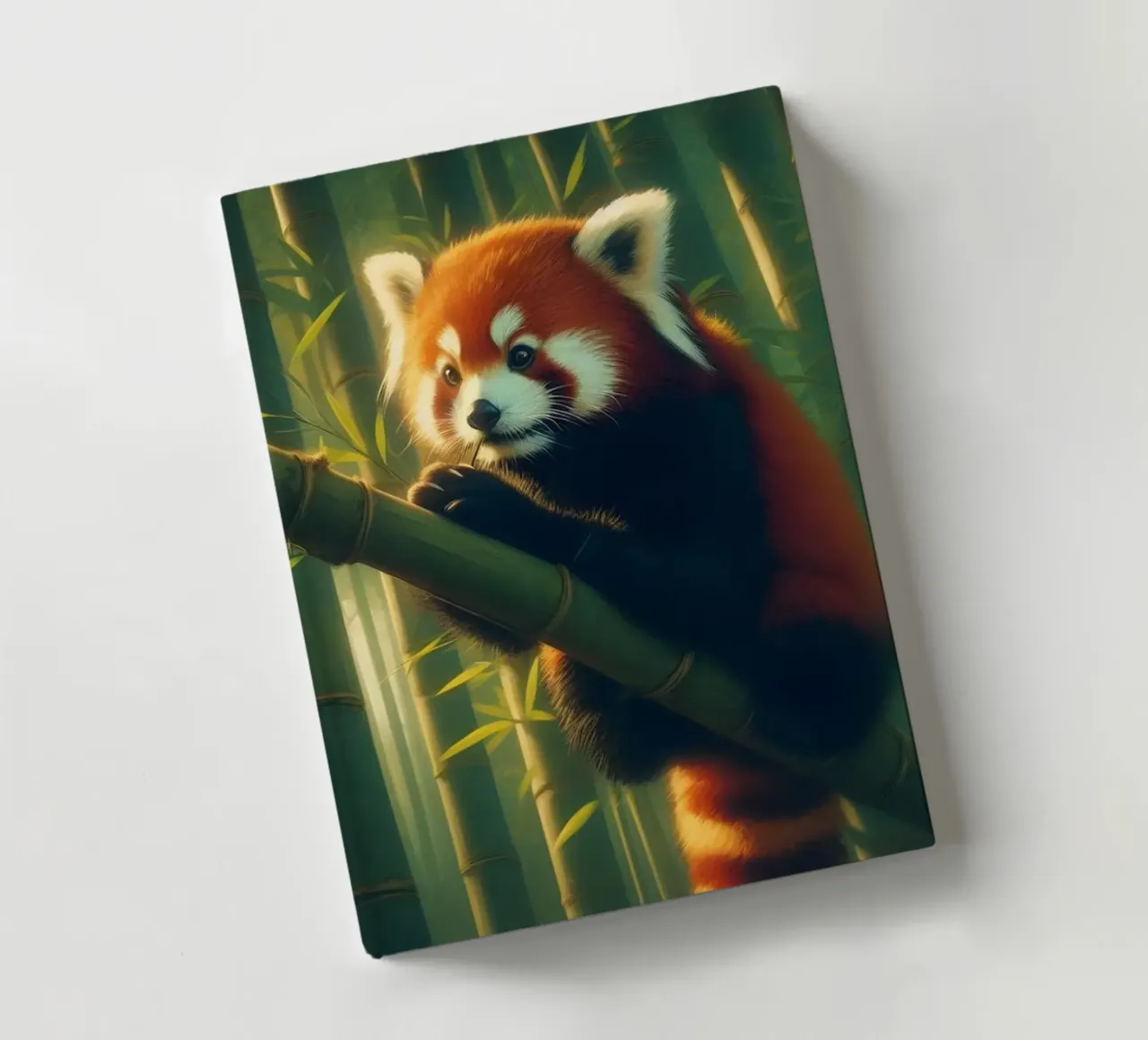 PANDA ROUX notebook by RUBIANT ART