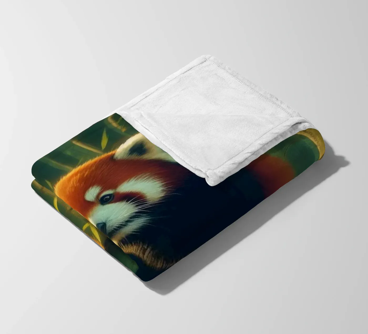 PANDA ROUX Fleecedecke von RUBIANT ART