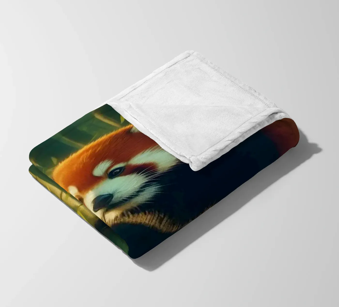 PANDA ROUX Fleecedecke von RUBIANT ART