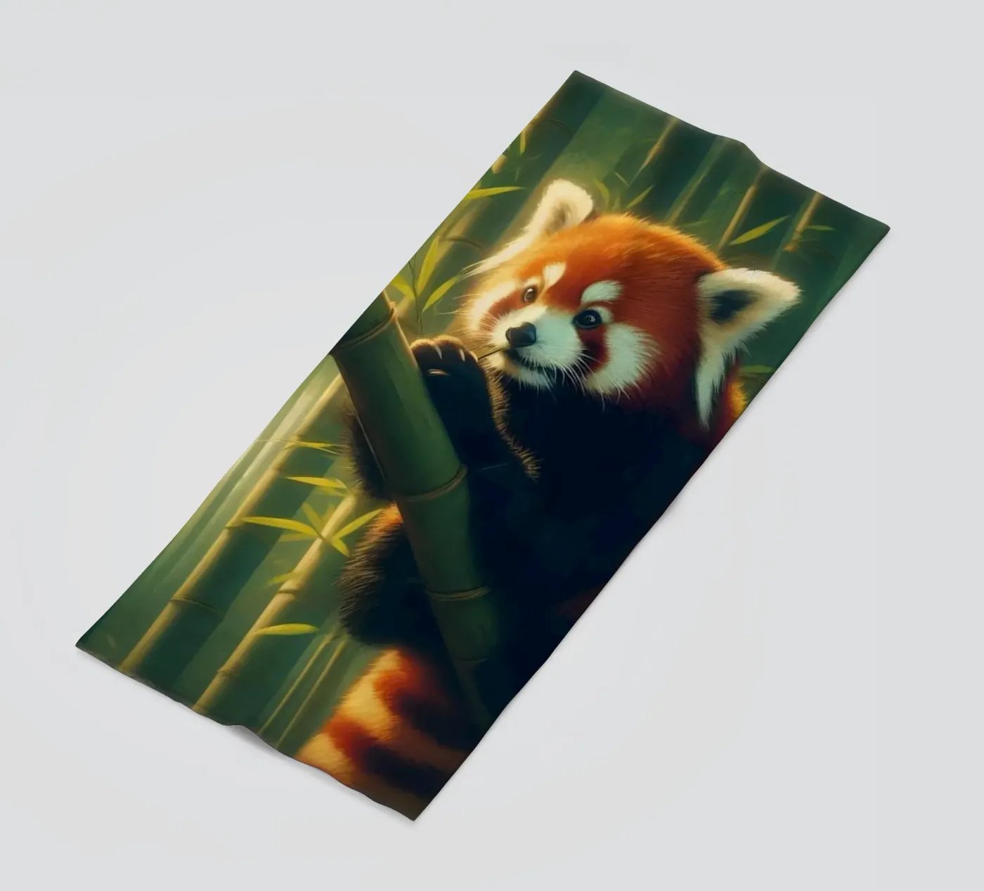 PANDA ROUX telo mare da RUBIANT ART