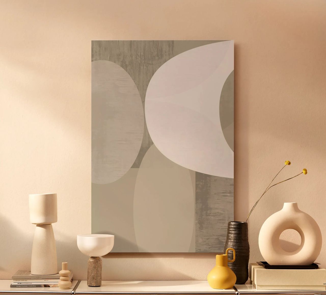 Bianco, beige neutro Forme I alluminio dibond da Cartissi