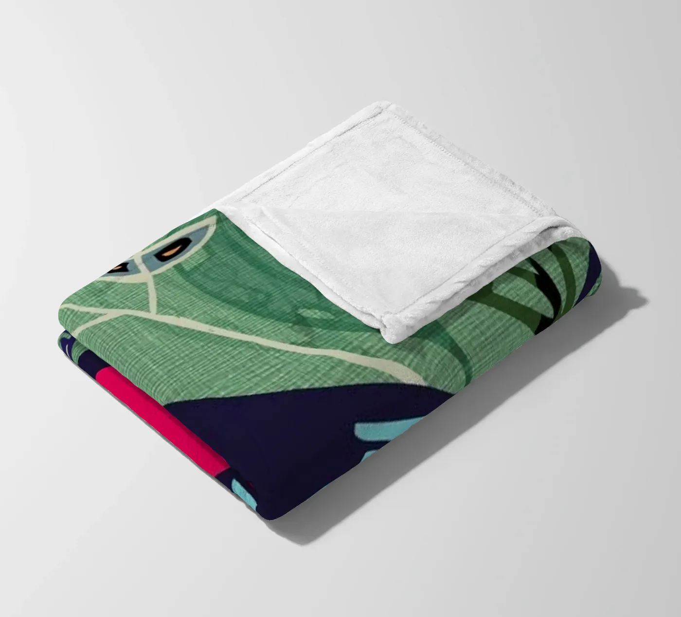 Bird fleece blanket by Rocket68