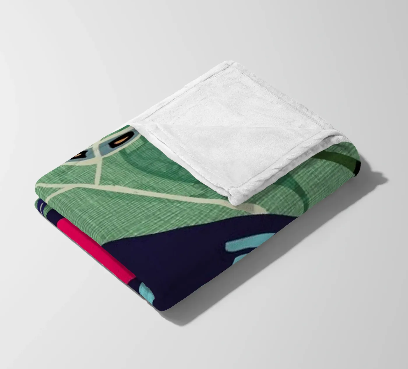 Bird fleece blanket by Rocket68