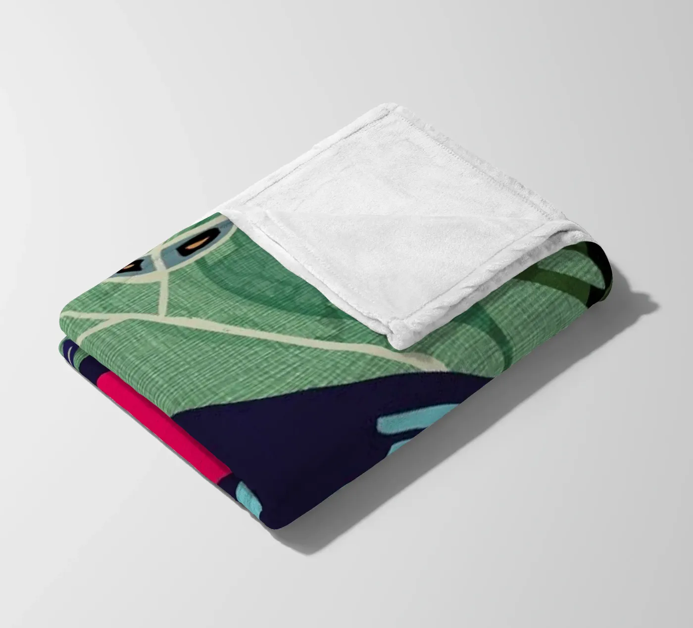 Bird fleece blanket by Rocket68
