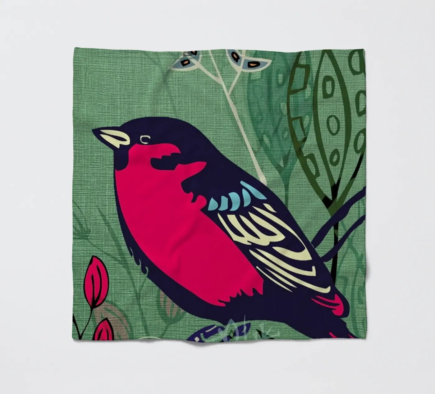 Bird fleece blanket by Rocket68
