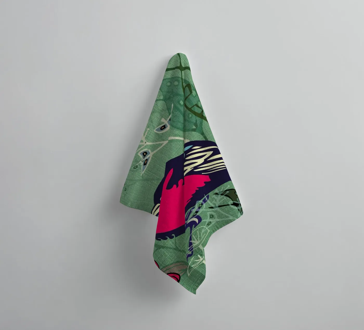 Bird towel by Rocket68