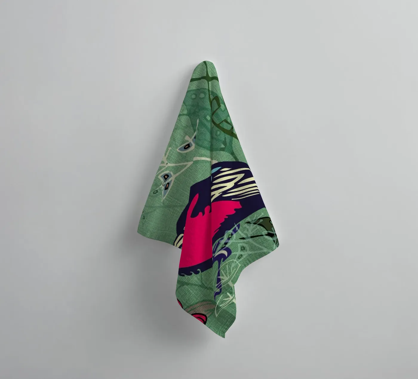 Bird badhanddoek van Rocket68