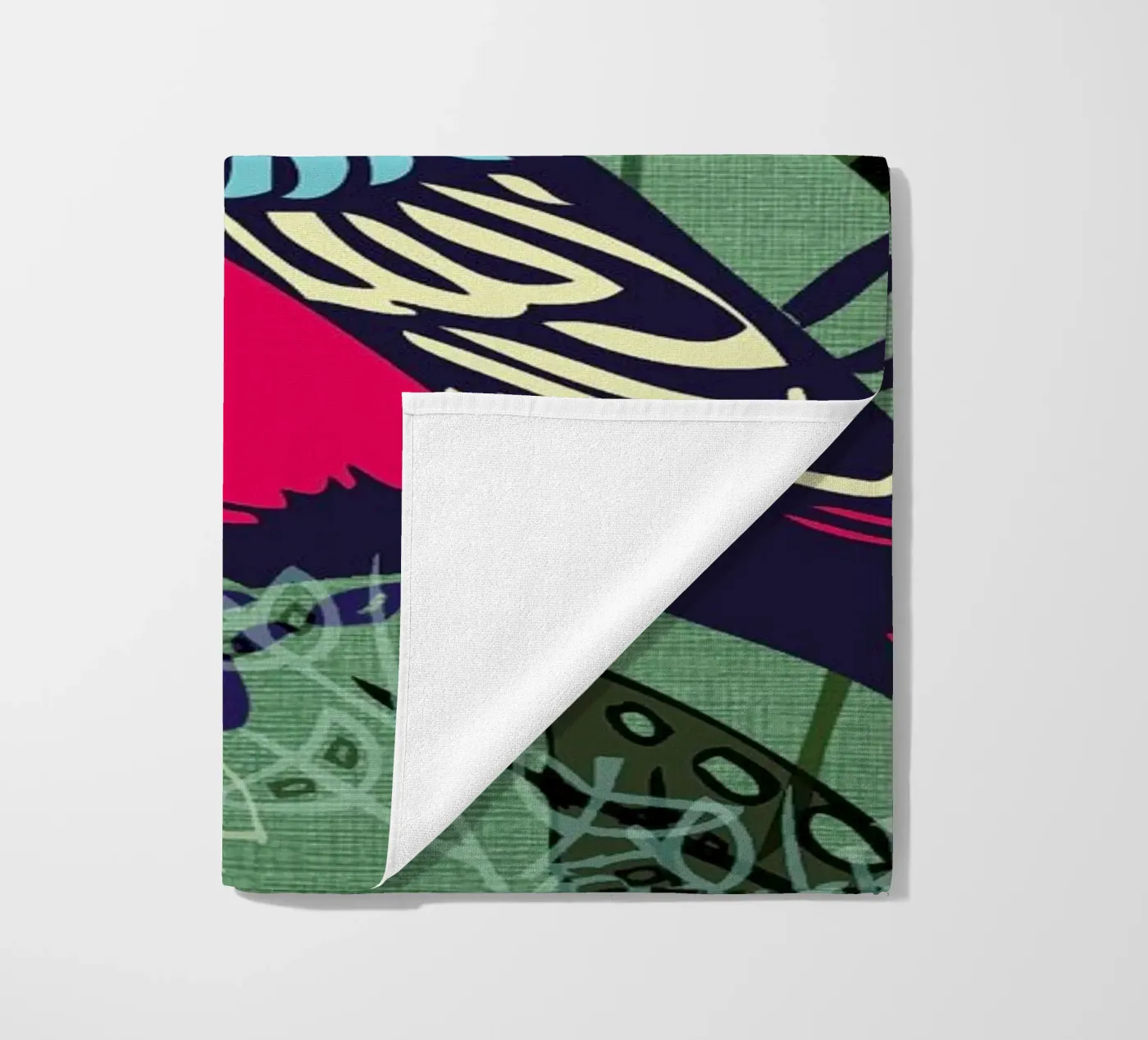 Bird beach towel by Rocket68