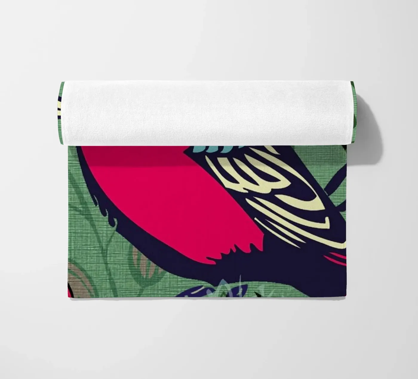 Bird beach towel by Rocket68