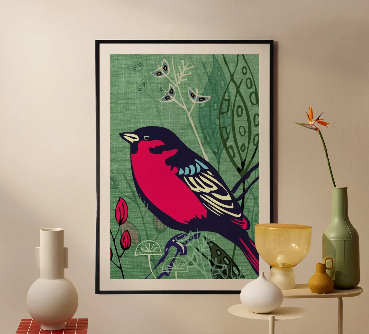 Bird carta hahnemühle da Rocket68