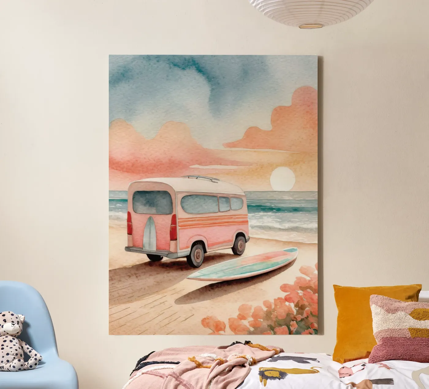Sunset Van canvas van Mix Mate