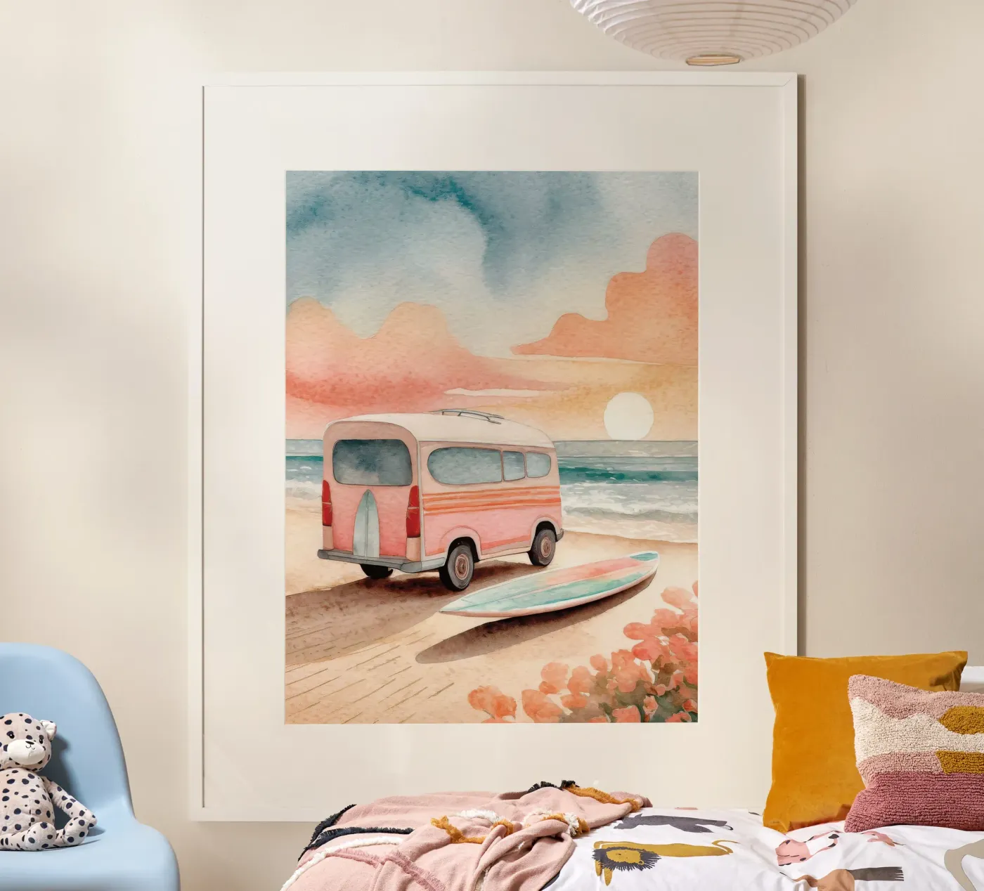 Sunset Van poster de Mix Mate