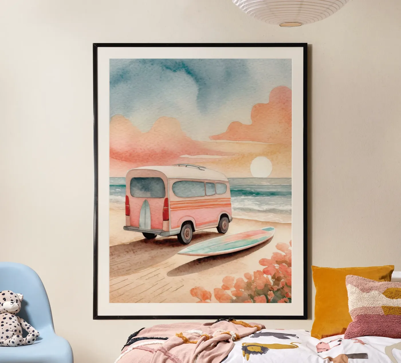Sunset Van poster de Mix Mate