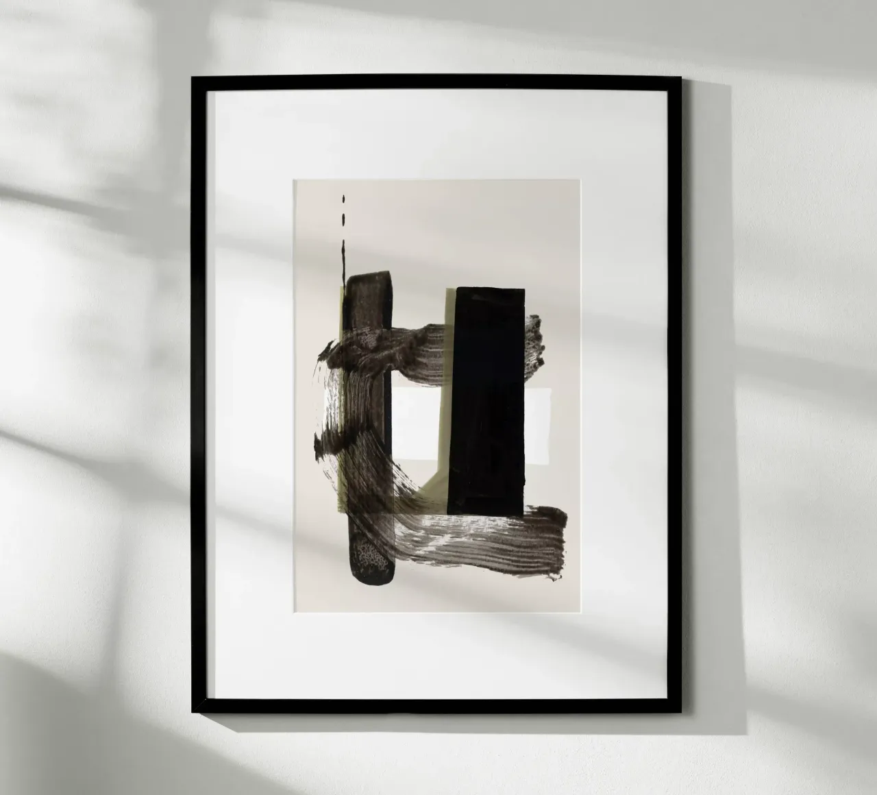 Ocre Zen Negro II hahnemühle de Cartissi