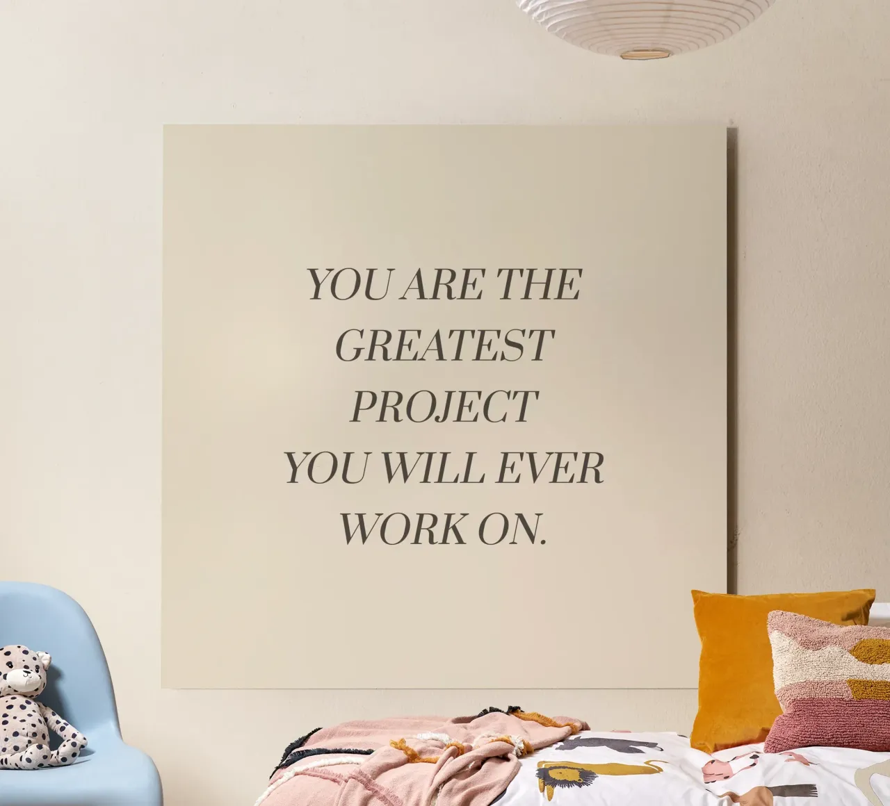 Voi siete il più grande progetto a cui avrete mai lavorato. alluminio dibond da Paigaam Studio