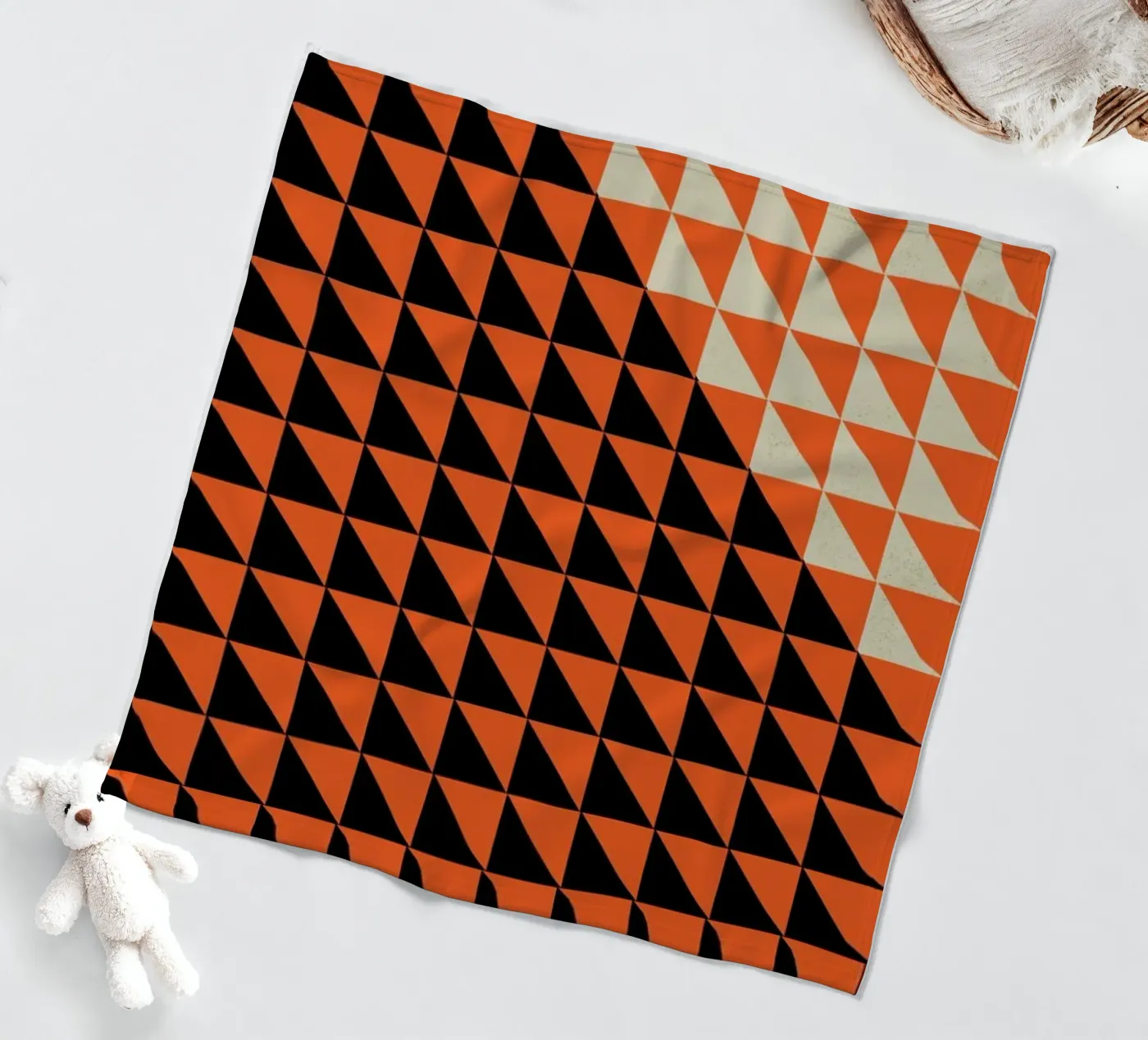 Tri graphic Fleecedecke von Rocket68