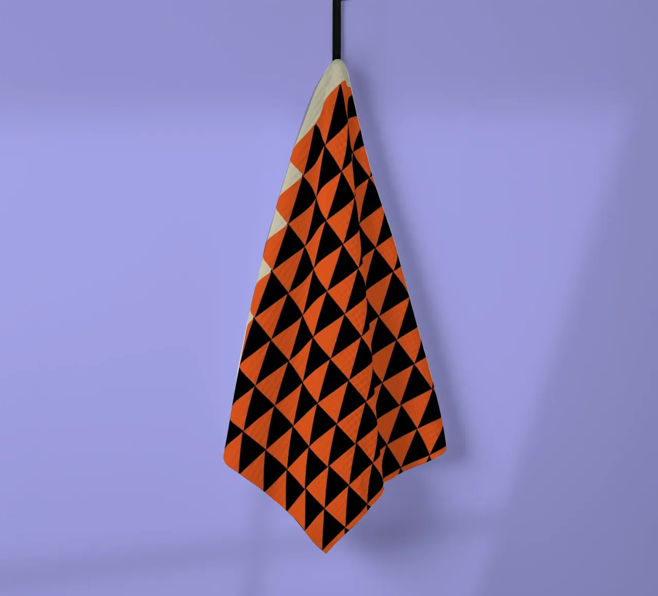 Tri graphic tea towel by Rocket68
